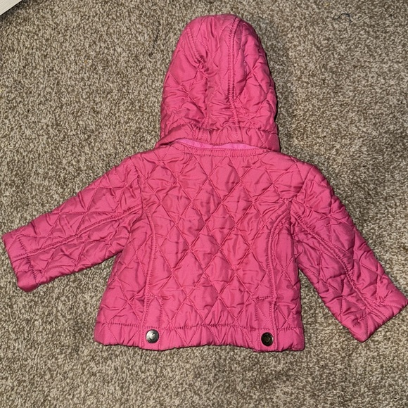Baby Pink Winter Coat - Picture 2 of 3